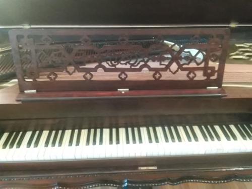 Square Grand Piano Keyboard Ivory & Keys After Repairs /.Restoration